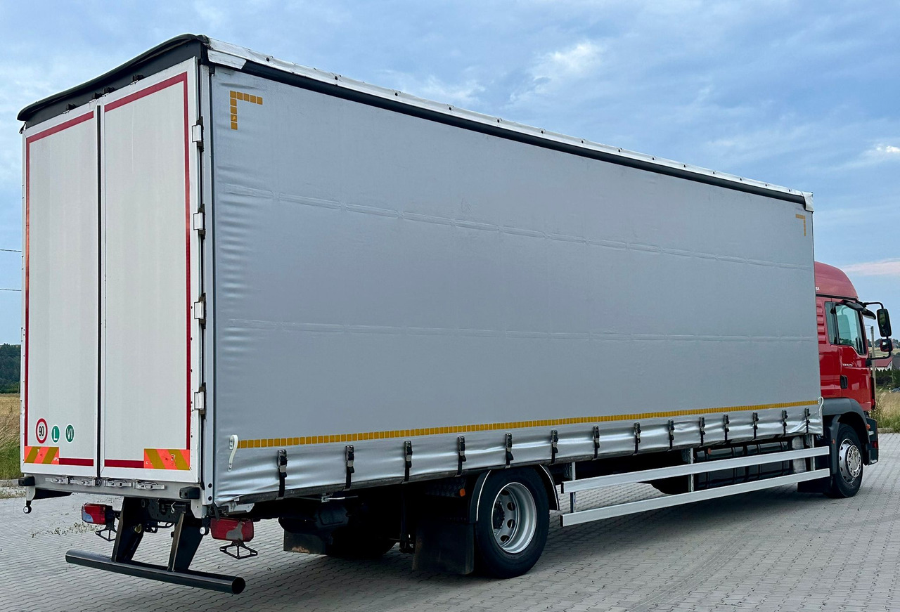 MAN TGM 18.290 / FIRANKA / 22 PALETY / AUTOMAT / EURO 6 / SYPIALKA / ŁADOWNOŚĆ 9 700 - Φορτηγό μουσαμάς: φωτογραφία 4 MAN TGM 18.290 / FIRANKA / 22 PALETY / AUTOMAT / EURO 6 / SYPIALKA / ŁADOWNOŚĆ 9 700 - Φορτηγό μουσαμάς: φωτογραφία 4