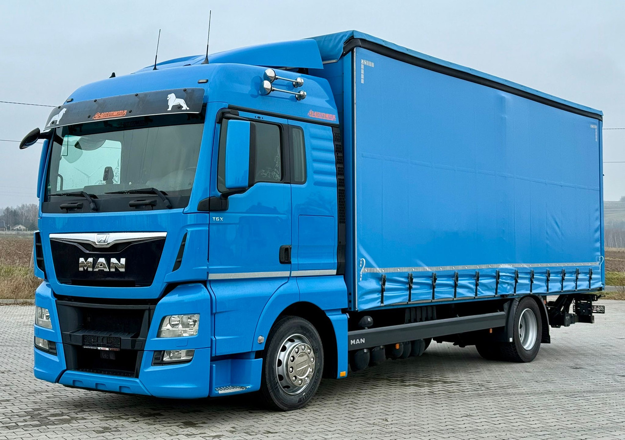 MAN TGX 18.360 / FIRANKA / WINDA / AUTOMAT / NOWE OPONY / EURO 6 / SYPIALKA / SPROWADZONY - Φορτηγό μουσαμάς: φωτογραφία 2 MAN TGX 18.360 / FIRANKA / WINDA / AUTOMAT / NOWE OPONY / EURO 6 / SYPIALKA / SPROWADZONY - Φορτηγό μουσαμάς: φωτογραφία 2
