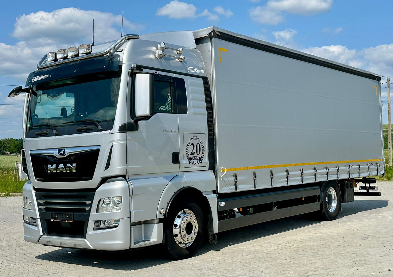 MAN TGX 18.460 / FIRANKA / 20 EUROPALET / ALUSY / SKÓRY / 260 TYS KM / 2019 ROK / Z NIEMIEC - Φορτηγό μουσαμάς: φωτογραφία 2 MAN TGX 18.460 / FIRANKA / 20 EUROPALET / ALUSY / SKÓRY / 260 TYS KM / 2019 ROK / Z NIEMIEC - Φορτηγό μουσαμάς: φωτογραφία 2