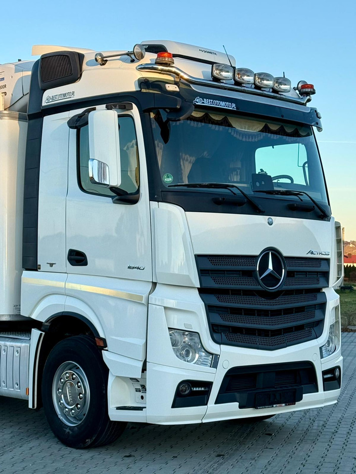 Φορτηγό ψυγείο MERCEDES-BENZ ACTROS 1840 / CHŁODNIA / WINDA / 15 EUROPALET / 6.10 M DŁUGOŚCI / DUŻA KABINA / AUTOMAT / SPROWADZONY / SERWISOWANY / EURO 6: φωτογραφία 11