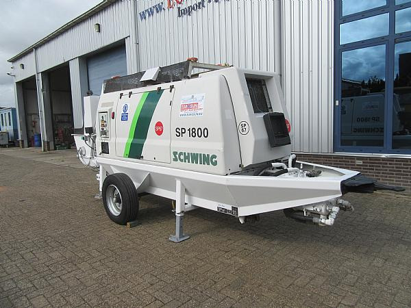 2014 SCHWING BP 1800 D -129 KW static pump - Σταθερή αντλία σκυροδέματος: φωτογραφία 1 2014 SCHWING BP 1800 D -129 KW static pump - Σταθερή αντλία σκυροδέματος: φωτογραφία 1
