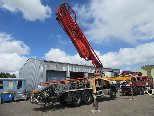 Αντλία σκυροδέματος 2015  PUTZMEISTER  M38/5  AROCS 6x4: φωτογραφία 7