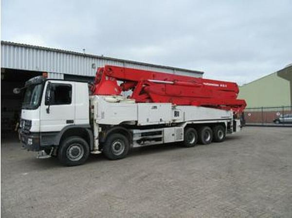PUTZMEISTER M52/5 MB/ACTROS - Αντλία σκυροδέματος: φωτογραφία 1 PUTZMEISTER M52/5 MB/ACTROS - Αντλία σκυροδέματος: φωτογραφία 1