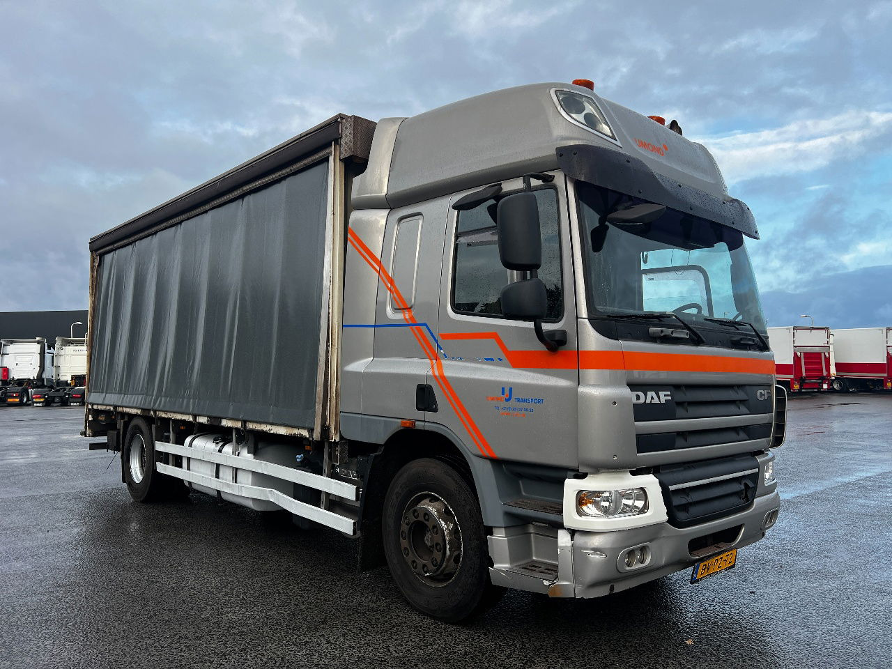 DAF CF 75.250 SC, Euro 5 - Φορτηγό μουσαμάς: φωτογραφία 2 DAF CF 75.250 SC, Euro 5 - Φορτηγό μουσαμάς: φωτογραφία 2
