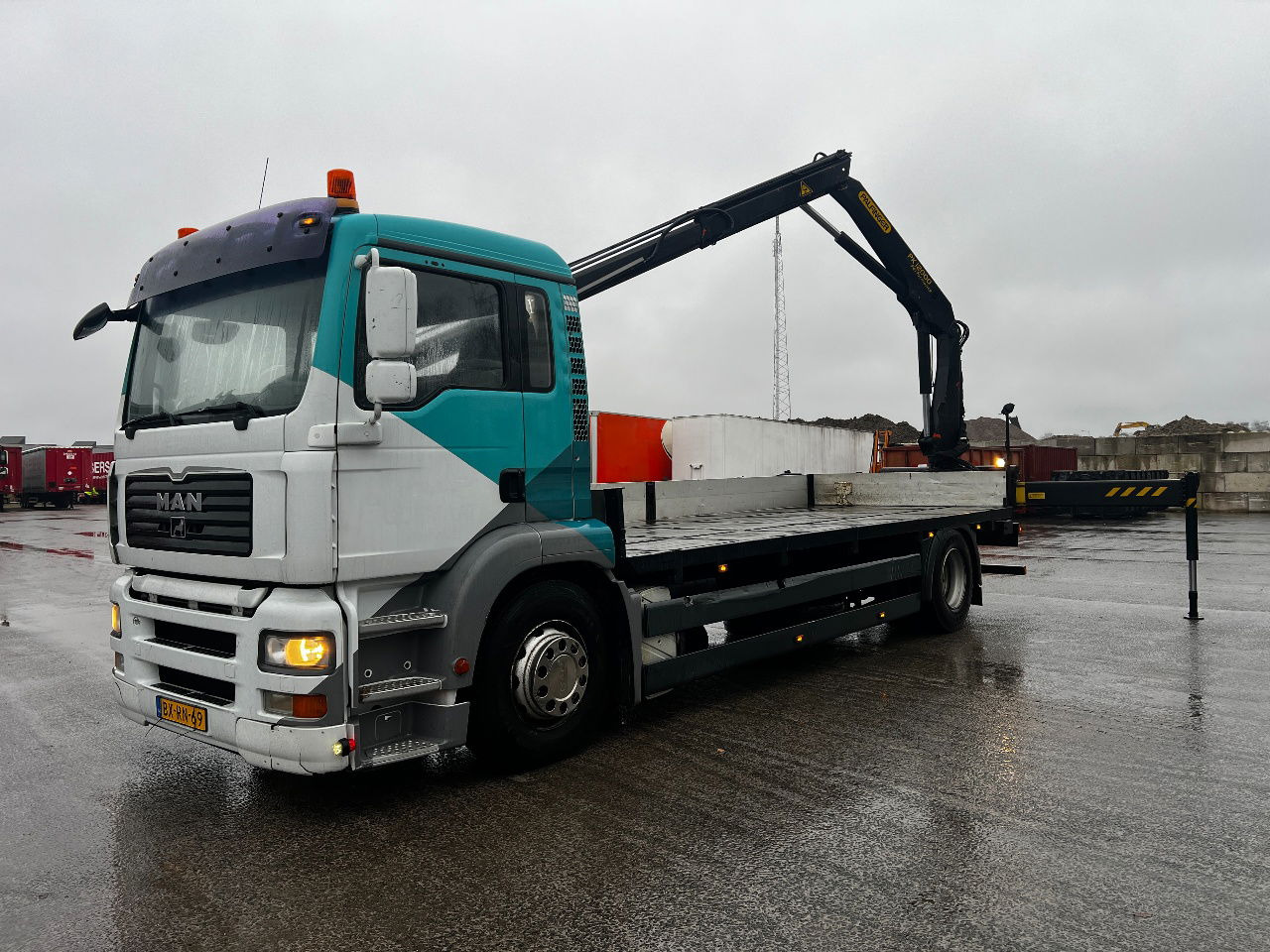 MAN TGA 18.310 met Palfinger PK12000 kraan - Φορτηγό με γερανό: φωτογραφία 1 MAN TGA 18.310 met Palfinger PK12000 kraan - Φορτηγό με γερανό: φωτογραφία 1