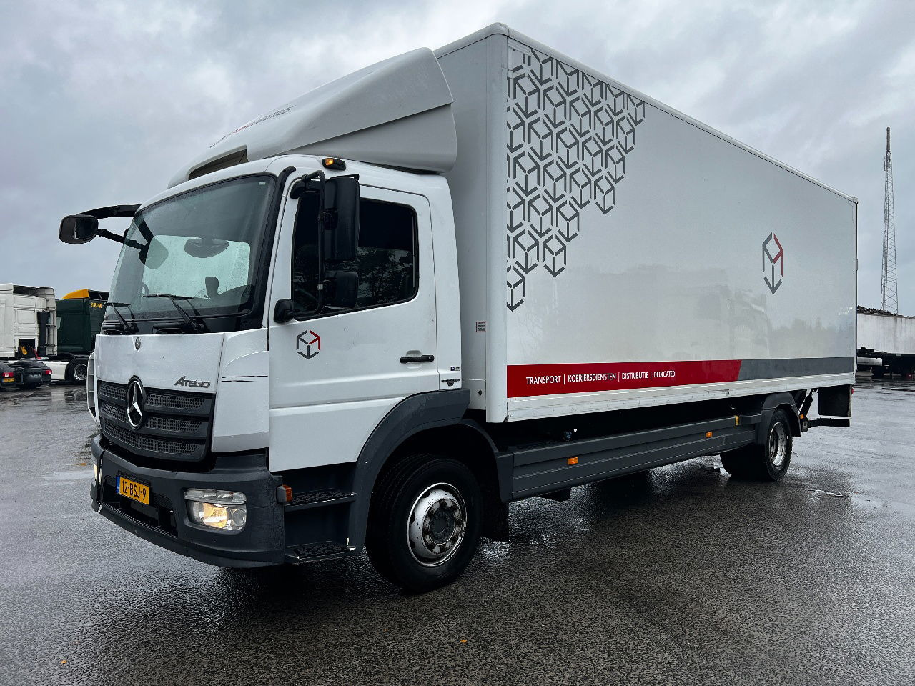 Mercedes-Benz Atego 1218 Euro 6, Full steel suspension - Φορτηγό κόφα: φωτογραφία 1 Mercedes-Benz Atego 1218 Euro 6, Full steel suspension - Φορτηγό κόφα: φωτογραφία 1