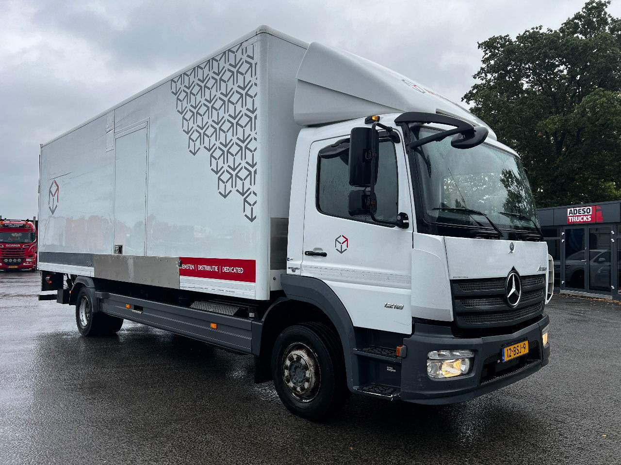 Mercedes-Benz Atego 1218 Euro 6, Full steel suspension - Φορτηγό κόφα: φωτογραφία 2 Mercedes-Benz Atego 1218 Euro 6, Full steel suspension - Φορτηγό κόφα: φωτογραφία 2