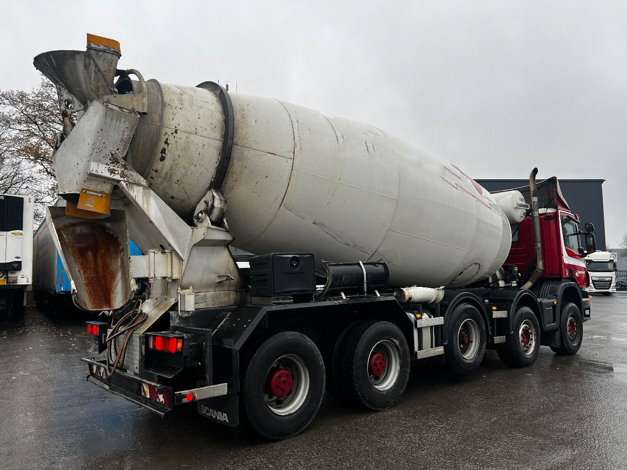 Scania P420 10x4, 15m3 Liebherr, full steel - Μπετονιέρα φορτηγό: φωτογραφία 3 Scania P420 10x4, 15m3 Liebherr, full steel - Μπετονιέρα φορτηγό: φωτογραφία 3