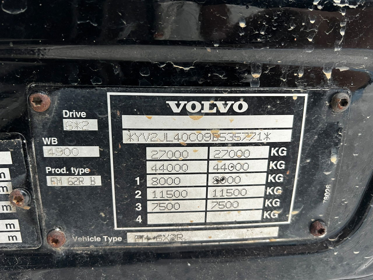 Μίσθωση  Volvo FM 9.300 Globe 6x2, Euro 5 Volvo FM 9.300 Globe 6x2, Euro 5: φωτογραφία 16