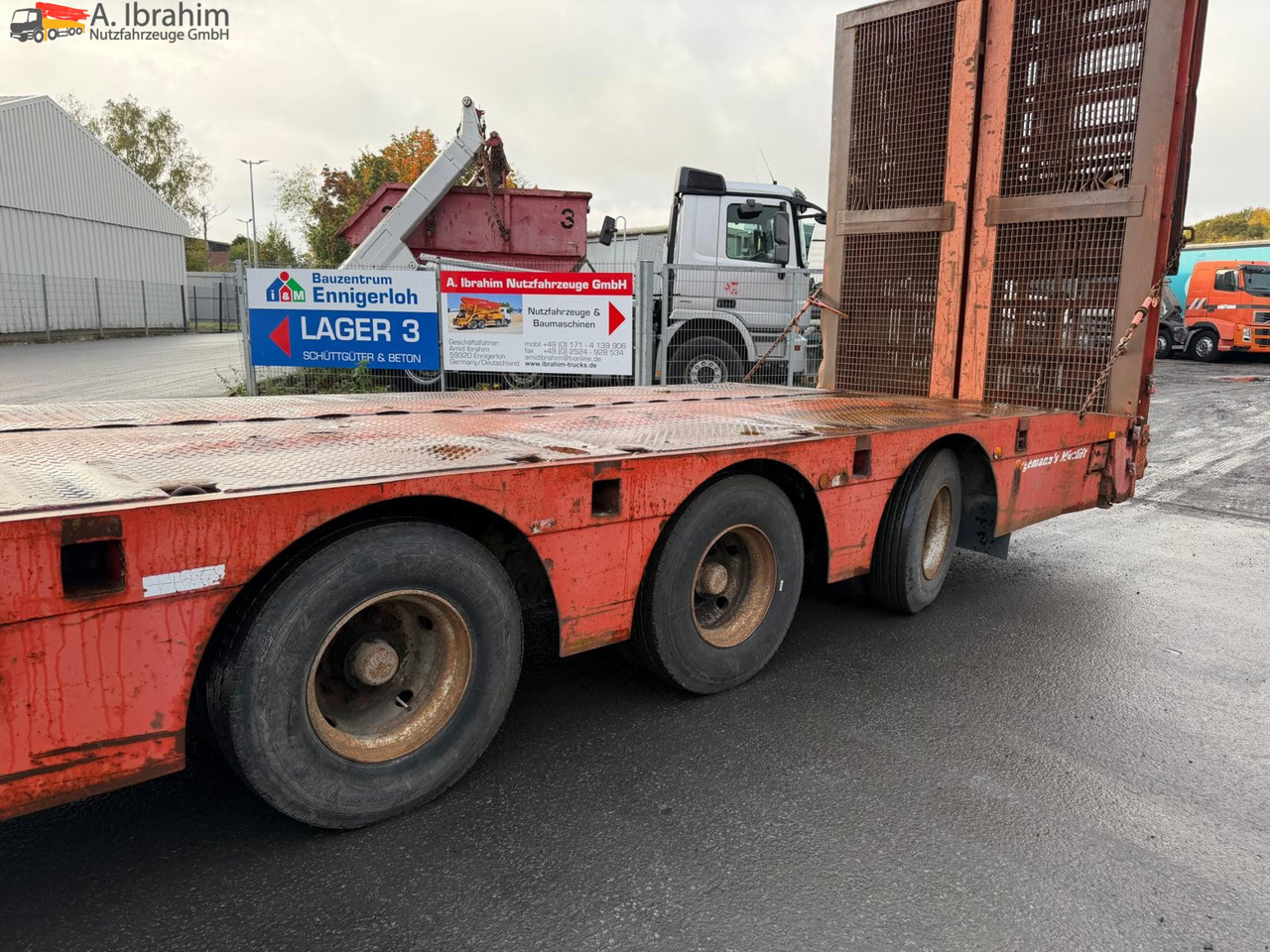 Nooteboom OSD-48-03 V/L ausziehbar | 1 x Lenkachse | Rampen - Επικαθήμενο με χαμηλό δάπεδο: φωτογραφία 3 Nooteboom OSD-48-03 V/L ausziehbar | 1 x Lenkachse | Rampen - Επικαθήμενο με χαμηλό δάπεδο: φωτογραφία 3