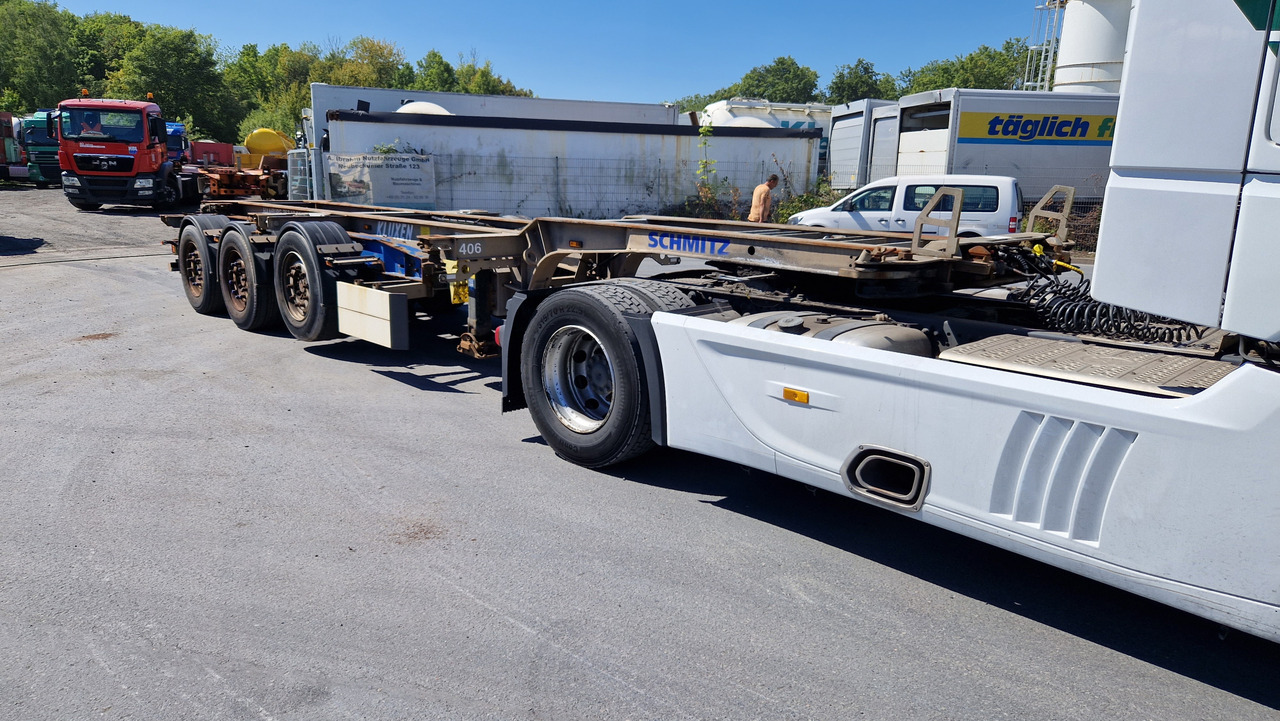 Schmitz SCF 24G Slider - Επικαθήμενο μεταφοράς εμπορευματοκιβωτίων/ Κινητό αμάξωμα: φωτογραφία 1 Schmitz SCF 24G Slider - Επικαθήμενο μεταφοράς εμπορευματοκιβωτίων/ Κινητό αμάξωμα: φωτογραφία 1