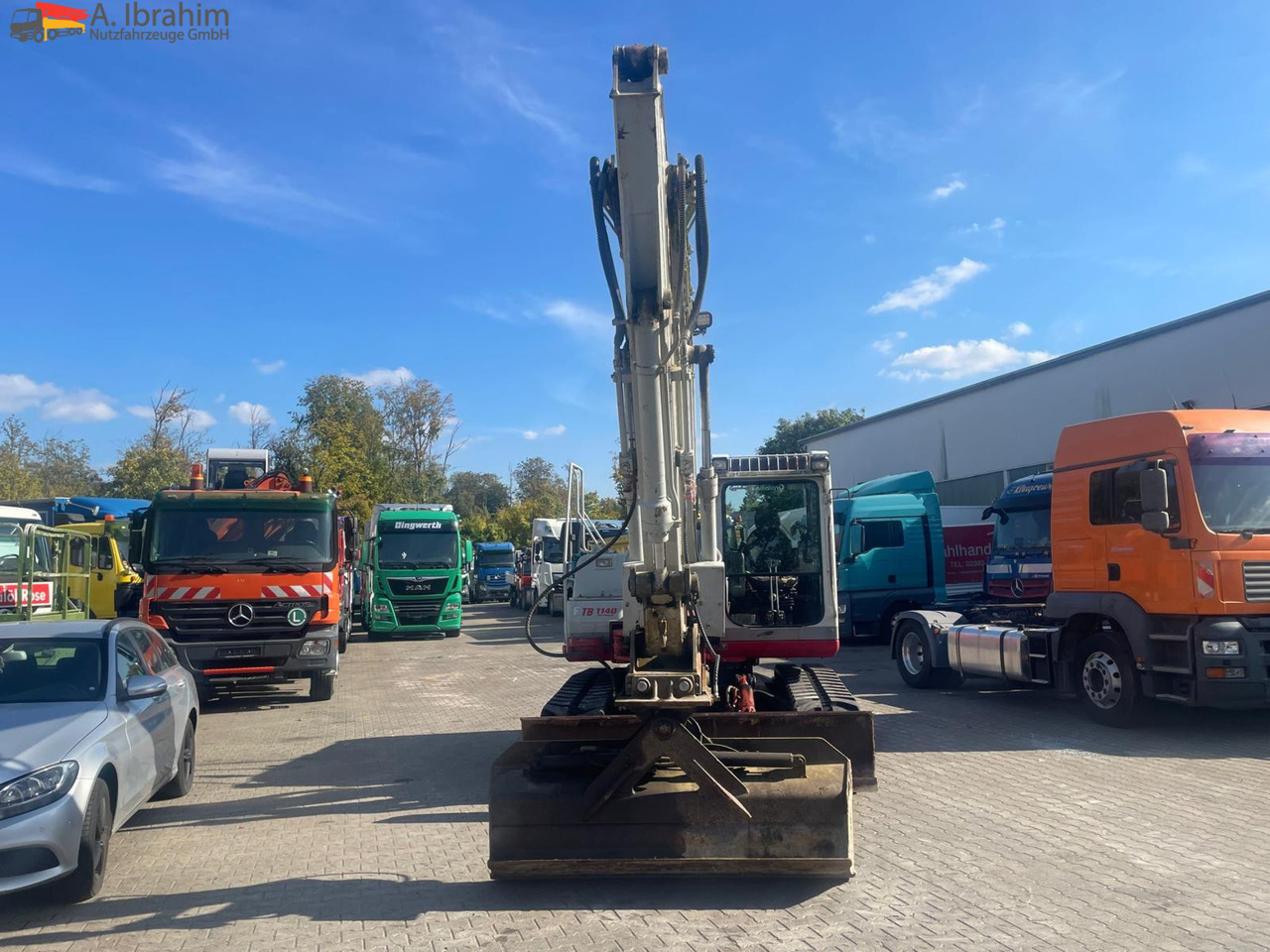 Ερπυστριοφόρος εκσκαφέας Takeuchi TB 1140 14 Ton | Schnellwechsler | Schwenkfunktion | Klima | 5x Löffel | Radio: φωτογραφία 8 Ερπυστριοφόρος εκσκαφέας Takeuchi TB 1140 14 Ton | Schnellwechsler | Schwenkfunktion | Klima | 5x Löffel | Radio: φωτογραφία 8