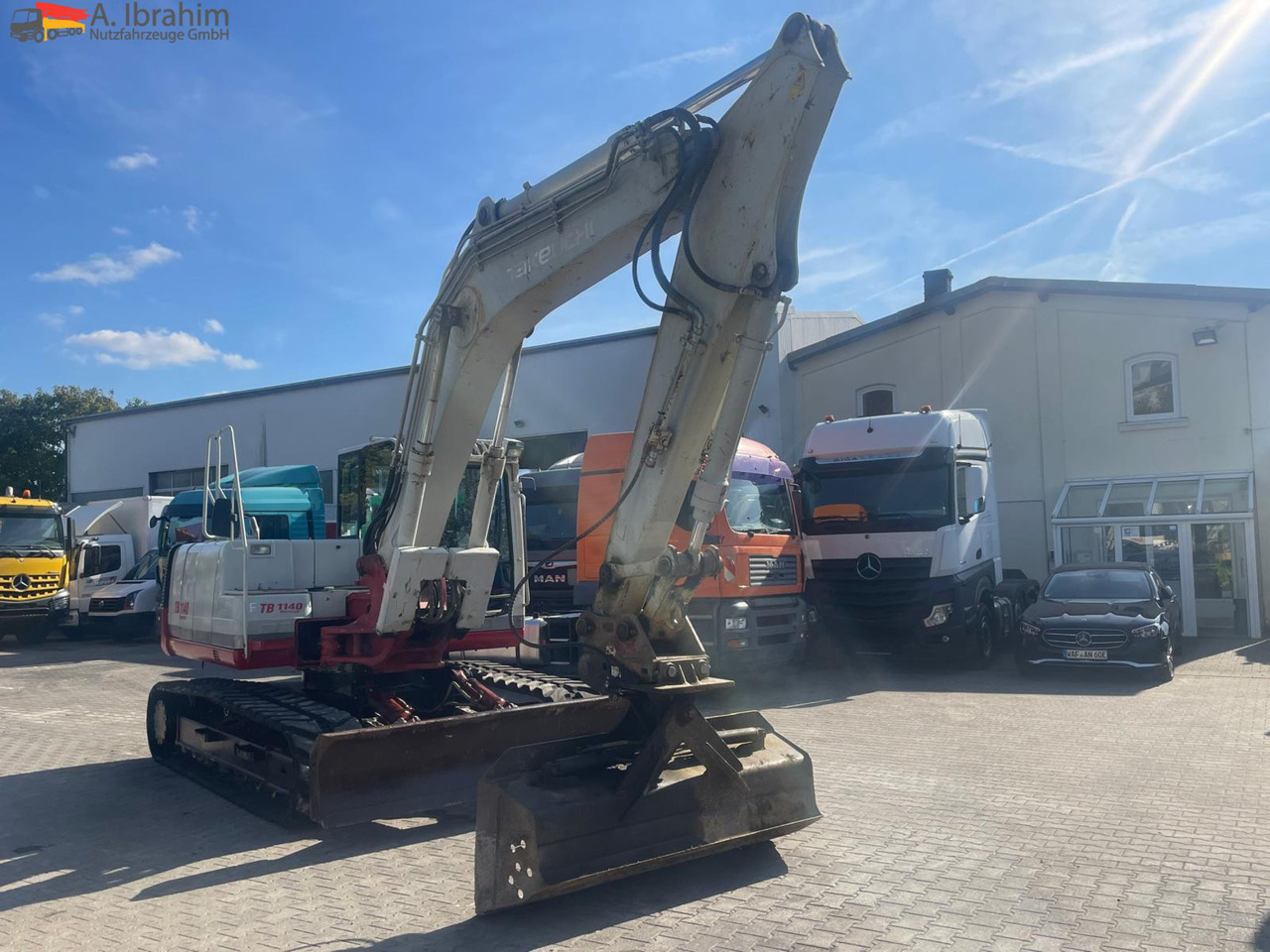 Ερπυστριοφόρος εκσκαφέας Takeuchi TB 1140 14 Ton | Schnellwechsler | Schwenkfunktion | Klima | 5x Löffel | Radio: φωτογραφία 9 Ερπυστριοφόρος εκσκαφέας Takeuchi TB 1140 14 Ton | Schnellwechsler | Schwenkfunktion | Klima | 5x Löffel | Radio: φωτογραφία 9
