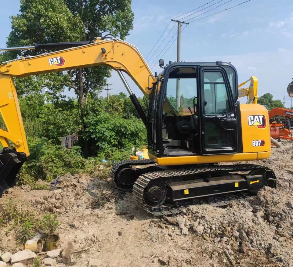 Ερπυστριοφόρος εκσκαφέας Caterpillar 307E: φωτογραφία 6