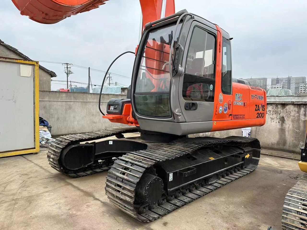 Hitachi ZX200 - Ερπυστριοφόρος εκσκαφέας: φωτογραφία 4 Hitachi ZX200 - Ερπυστριοφόρος εκσκαφέας: φωτογραφία 4