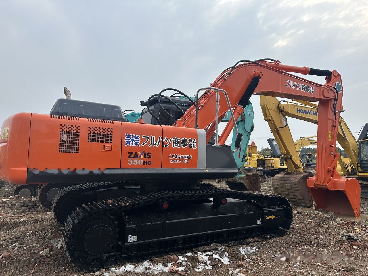 Hitachi ZX350HG - Ερπυστριοφόρος εκσκαφέας: φωτογραφία 5 Hitachi ZX350HG - Ερπυστριοφόρος εκσκαφέας: φωτογραφία 5
