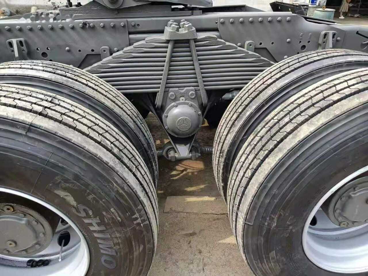 Τράκτορας Howo 371: φωτογραφία 7 Τράκτορας Howo 371: φωτογραφία 7