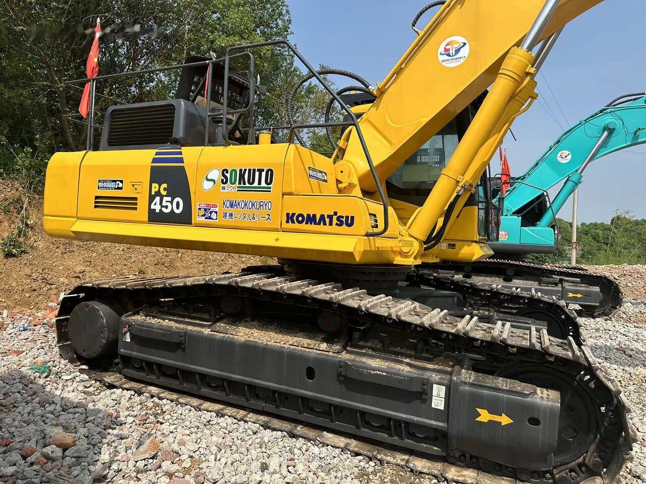 Komatsu PC450 - Ερπυστριοφόρος εκσκαφέας: φωτογραφία 4 Komatsu PC450 - Ερπυστριοφόρος εκσκαφέας: φωτογραφία 4