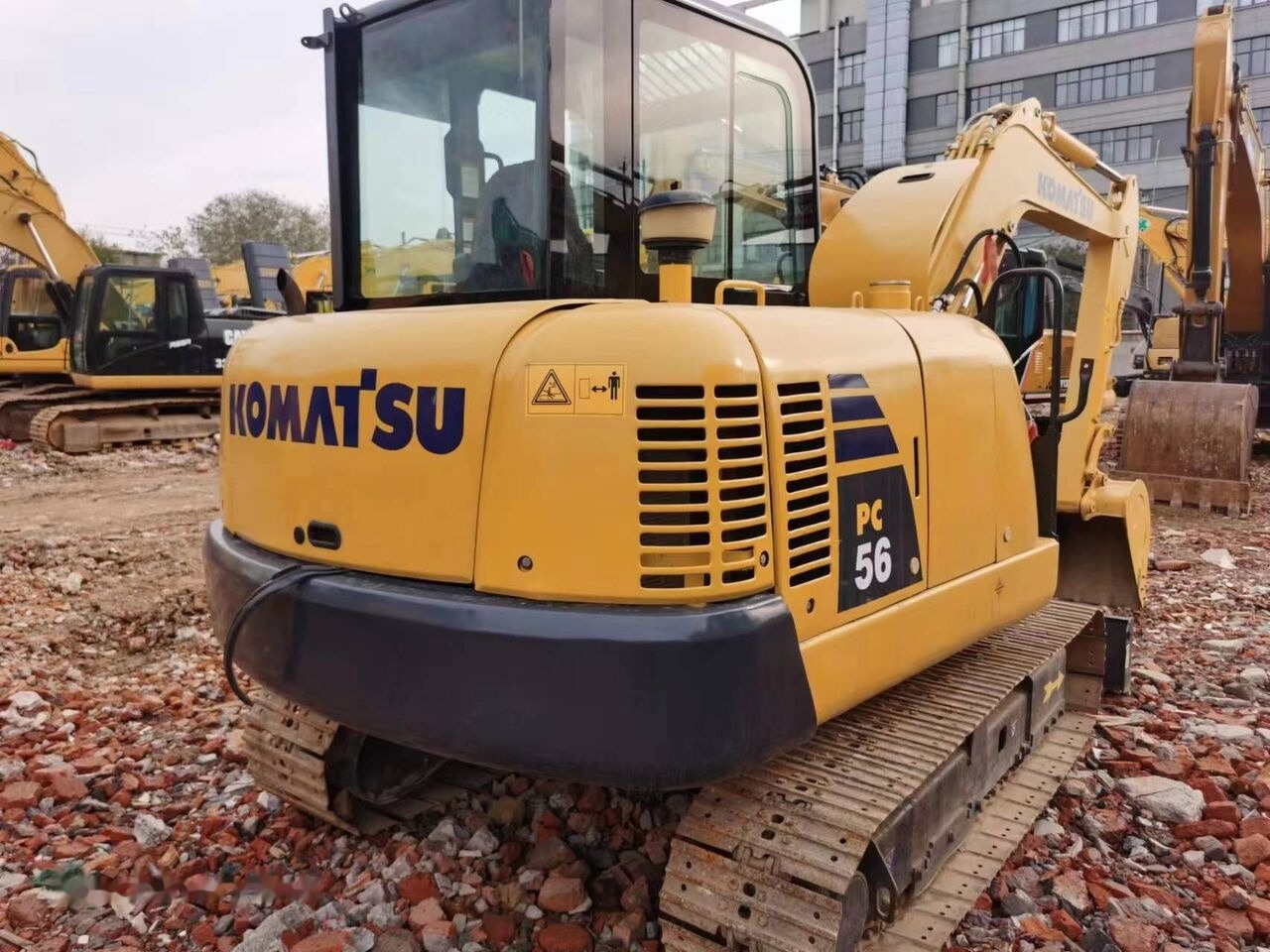 Komatsu PC56 - Μίνι εκσκαφέας: φωτογραφία 4 Komatsu PC56 - Μίνι εκσκαφέας: φωτογραφία 4