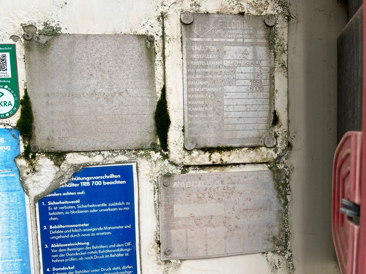 Feldbinder EUT 46,3 - Σιλοφόρο: φωτογραφία 5 Feldbinder EUT 46,3 - Σιλοφόρο: φωτογραφία 5