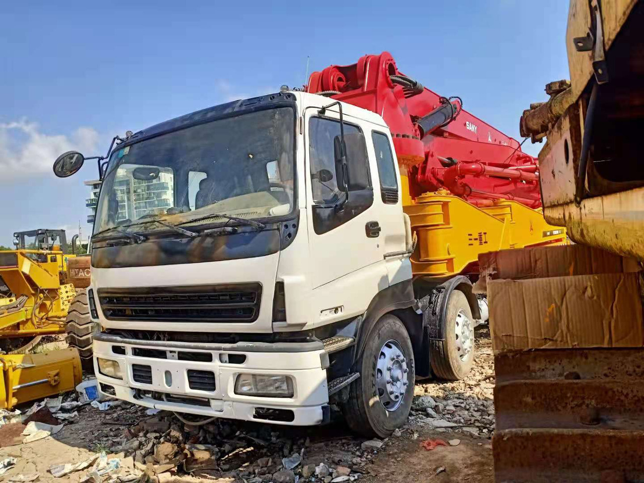 ISUZU 48M - Αντλία σκυροδέματος: φωτογραφία 1 ISUZU 48M - Αντλία σκυροδέματος: φωτογραφία 1