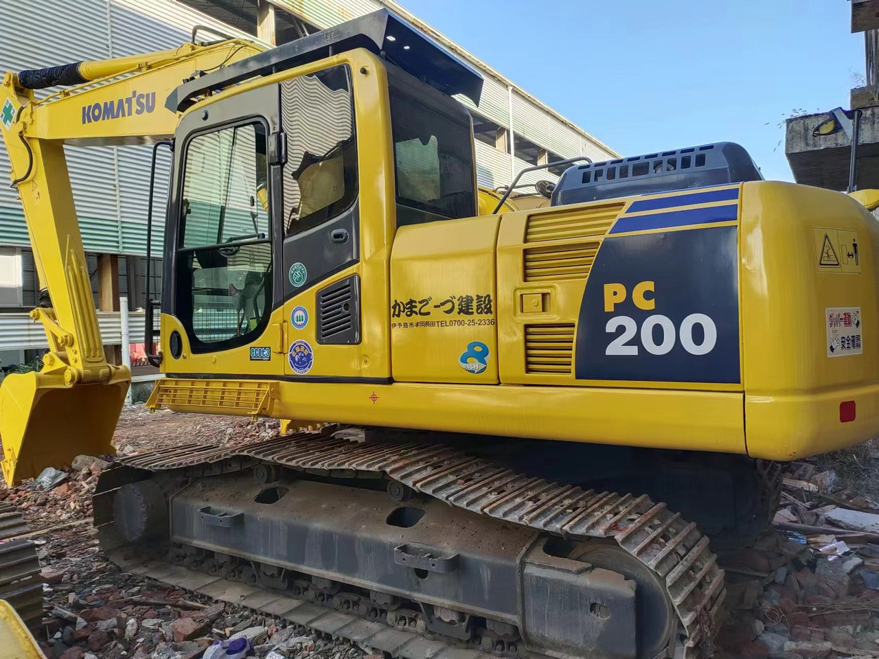 KOMATSU PC200-8 PC200-7 PC220-7 - Ερπυστριοφόρος εκσκαφέας: φωτογραφία 5 KOMATSU PC200-8 PC200-7 PC220-7 - Ερπυστριοφόρος εκσκαφέας: φωτογραφία 5