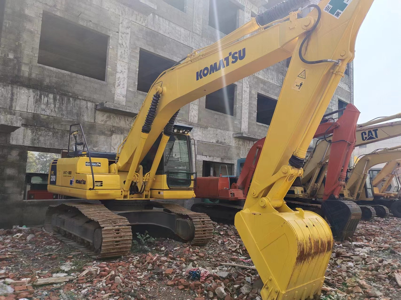 KOMATSU PC200-8 - Ερπυστριοφόρος εκσκαφέας: φωτογραφία 5 KOMATSU PC200-8 - Ερπυστριοφόρος εκσκαφέας: φωτογραφία 5
