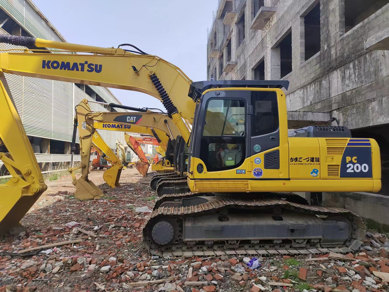 KOMATSU PC200-8 - Ερπυστριοφόρος εκσκαφέας: φωτογραφία 1 KOMATSU PC200-8 - Ερπυστριοφόρος εκσκαφέας: φωτογραφία 1