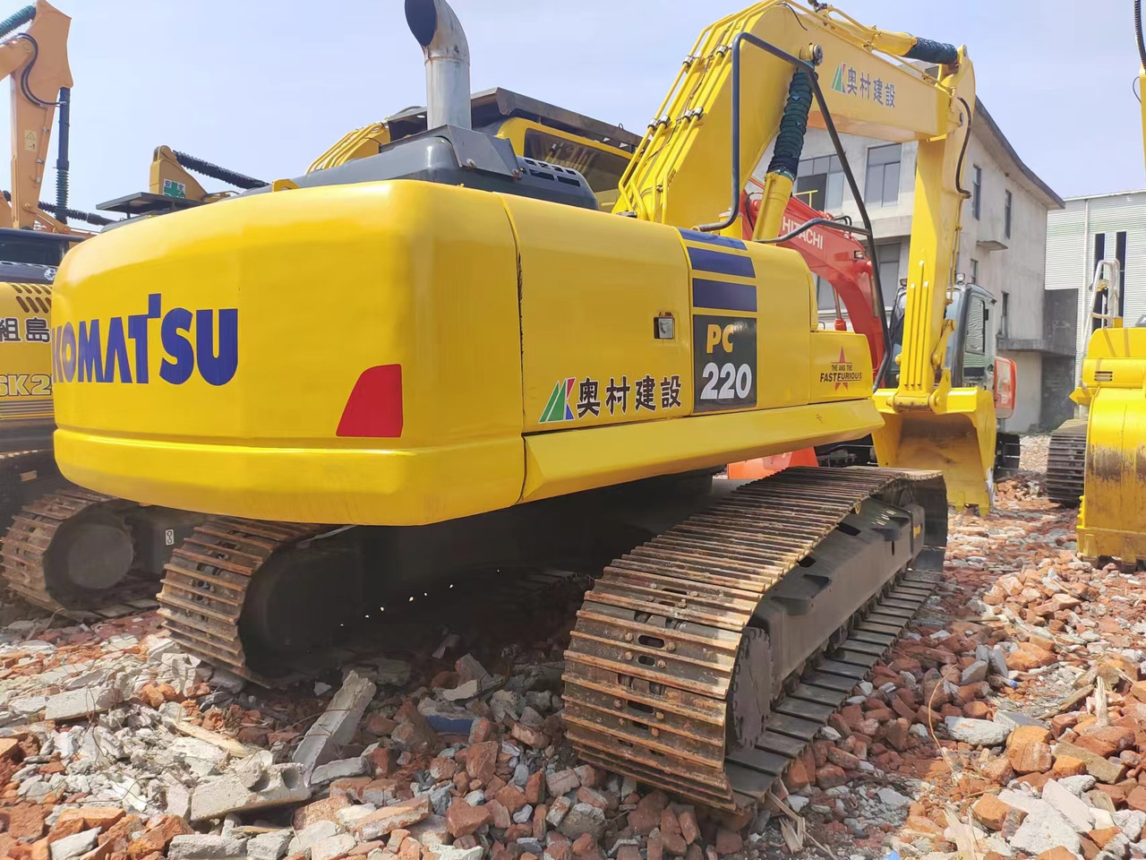 Ερπυστριοφόρος εκσκαφέας KOMATSU PC220-8: φωτογραφία 6
