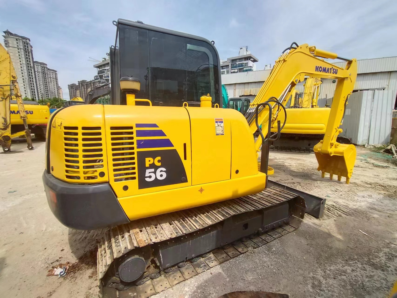KOMATSU PC56-7 - Μίνι εκσκαφέας: φωτογραφία 4 KOMATSU PC56-7 - Μίνι εκσκαφέας: φωτογραφία 4