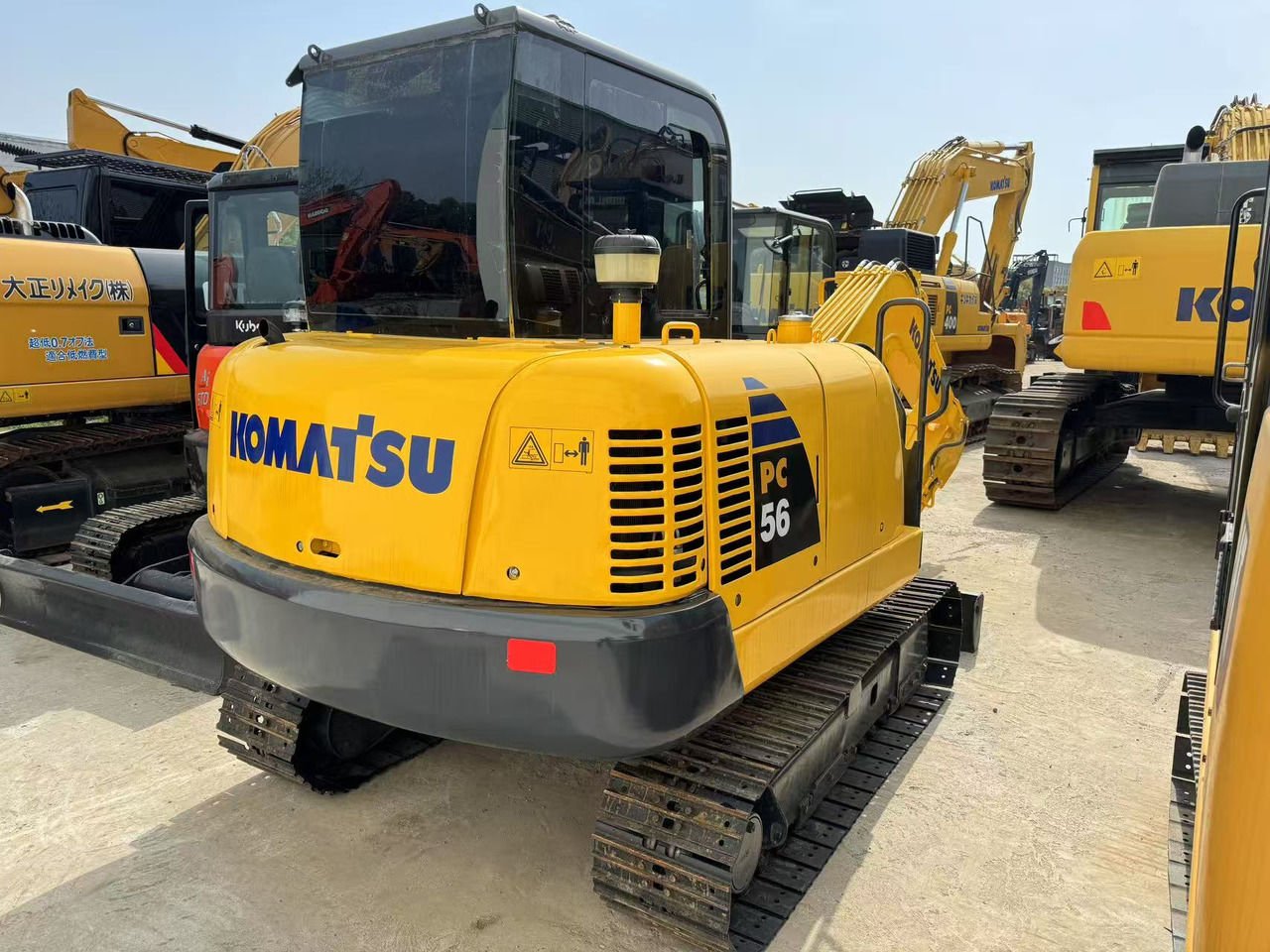 KOMATSU PC56 - Μίνι εκσκαφέας: φωτογραφία 3 KOMATSU PC56 - Μίνι εκσκαφέας: φωτογραφία 3