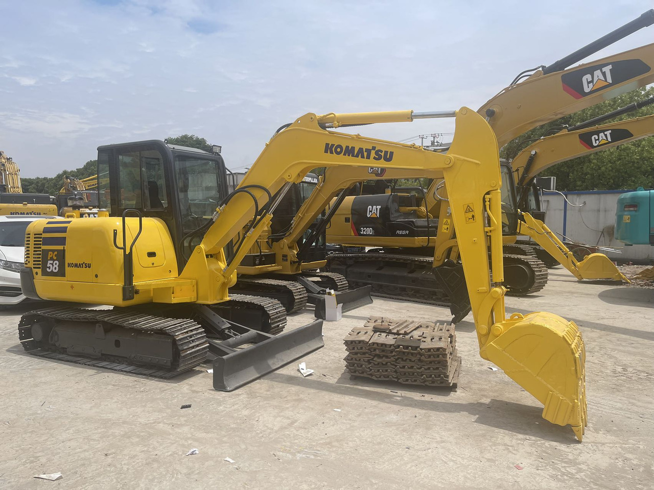 KOMATSU PC58 PC55 PC60 - Μίνι εκσκαφέας: φωτογραφία 2 KOMATSU PC58 PC55 PC60 - Μίνι εκσκαφέας: φωτογραφία 2