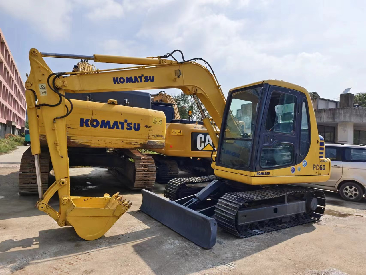 KOMATSU PC60-7 PC56 PC60 - Μίνι εκσκαφέας: φωτογραφία 5 KOMATSU PC60-7 PC56 PC60 - Μίνι εκσκαφέας: φωτογραφία 5