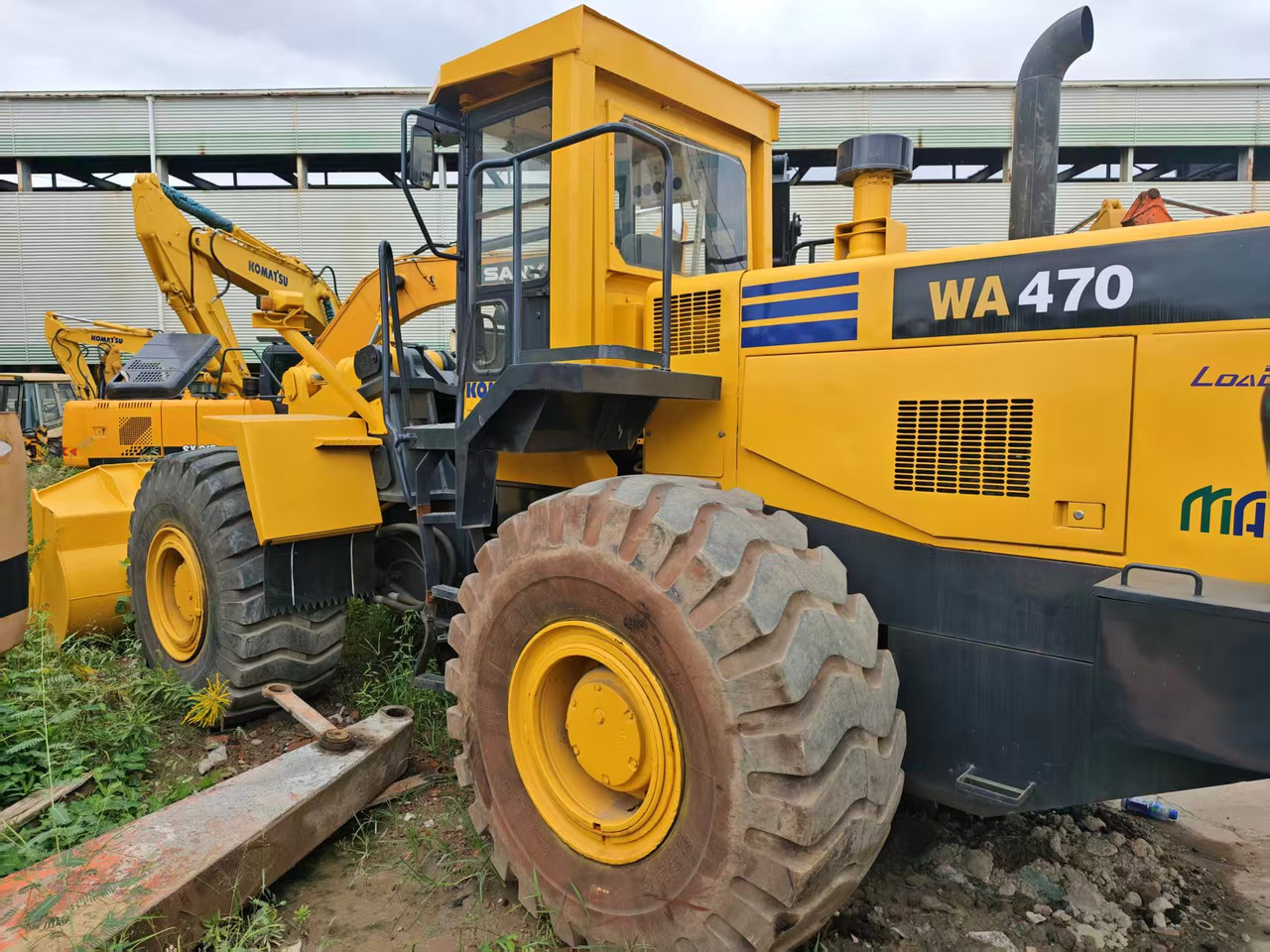 KOMATSU WA470 - Ελαστιχοφόρος φορτωτής: φωτογραφία 1 KOMATSU WA470 - Ελαστιχοφόρος φορτωτής: φωτογραφία 1
