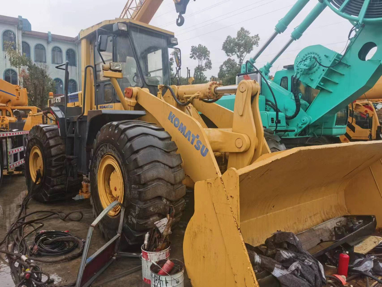 KOMATSU WA470 - Ελαστιχοφόρος φορτωτής: φωτογραφία 2 KOMATSU WA470 - Ελαστιχοφόρος φορτωτής: φωτογραφία 2