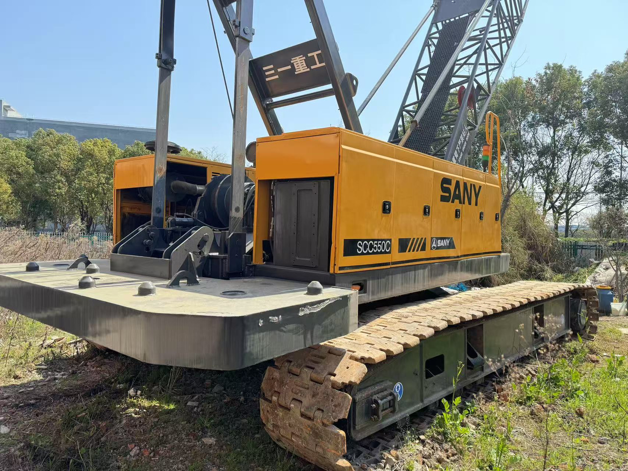 SANY scc550c - Ερπυστριοφόρος γερανός: φωτογραφία 3 SANY scc550c - Ερπυστριοφόρος γερανός: φωτογραφία 3