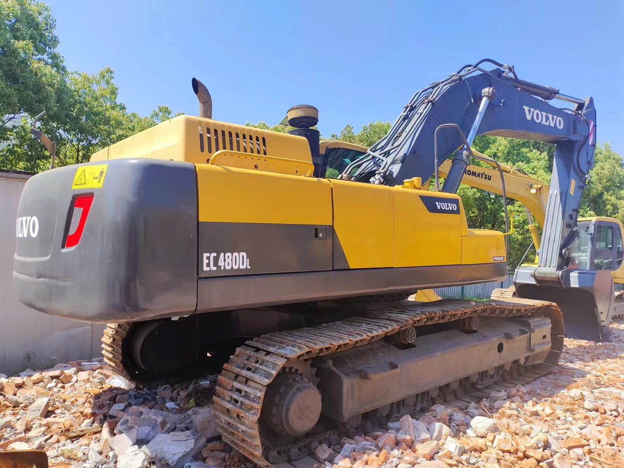 VOLVO EC480DL - Ερπυστριοφόρος εκσκαφέας: φωτογραφία 4 VOLVO EC480DL - Ερπυστριοφόρος εκσκαφέας: φωτογραφία 4