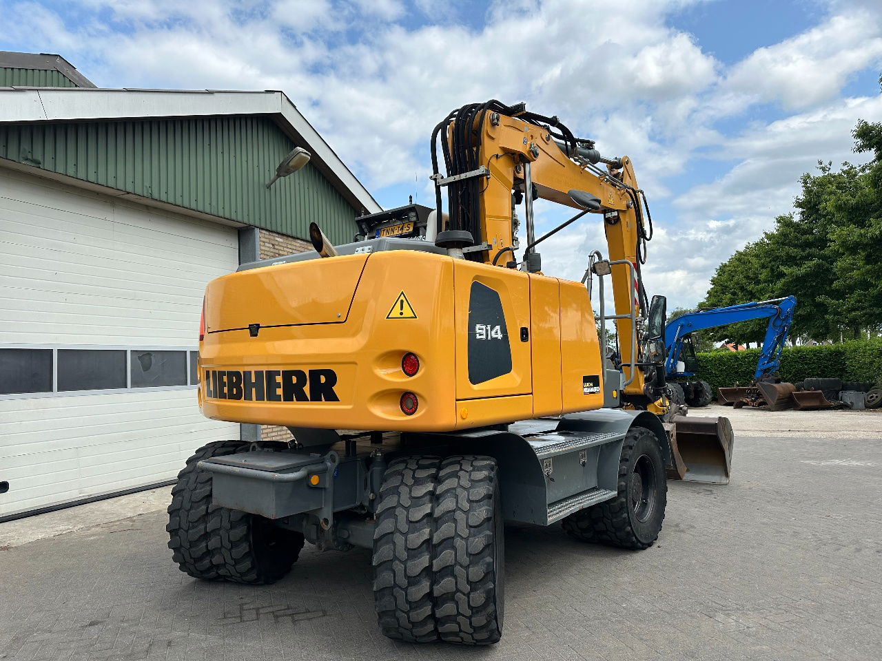Liebherr A914 - Τροχοφόρος εκσκαφέας: φωτογραφία 3 Liebherr A914 - Τροχοφόρος εκσκαφέας: φωτογραφία 3