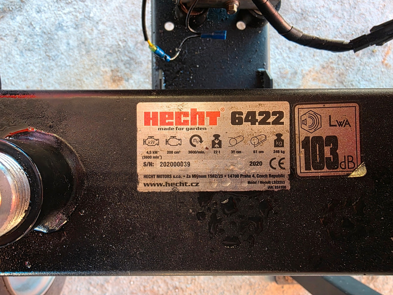 Vedkløyver med hengerfeste til bil - Σχιστικό ξύλων: φωτογραφία 5 Vedkløyver med hengerfeste til bil - Σχιστικό ξύλων: φωτογραφία 5