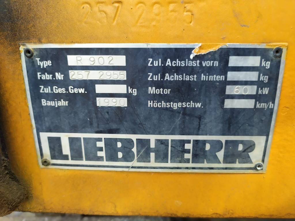 Liebherr 902 - Ερπυστριοφόρος εκσκαφέας: φωτογραφία 3 Liebherr 902 - Ερπυστριοφόρος εκσκαφέας: φωτογραφία 3