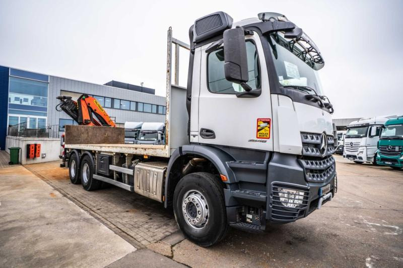 Mercedes AROCS 2648 + PALFINGER 23 T/M + 5 EXT - Φορτηγό με ανοιχτή καρότσα, Φορτηγό με γερανό: φωτογραφία 2 Mercedes AROCS 2648 + PALFINGER 23 T/M + 5 EXT - Φορτηγό με ανοιχτή καρότσα, Φορτηγό με γερανό: φωτογραφία 2