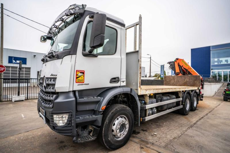 Mercedes AROCS 2648 + PALFINGER 23 T/M + 5 EXT - Φορτηγό με ανοιχτή καρότσα, Φορτηγό με γερανό: φωτογραφία 1 Mercedes AROCS 2648 + PALFINGER 23 T/M + 5 EXT - Φορτηγό με ανοιχτή καρότσα, Φορτηγό με γερανό: φωτογραφία 1