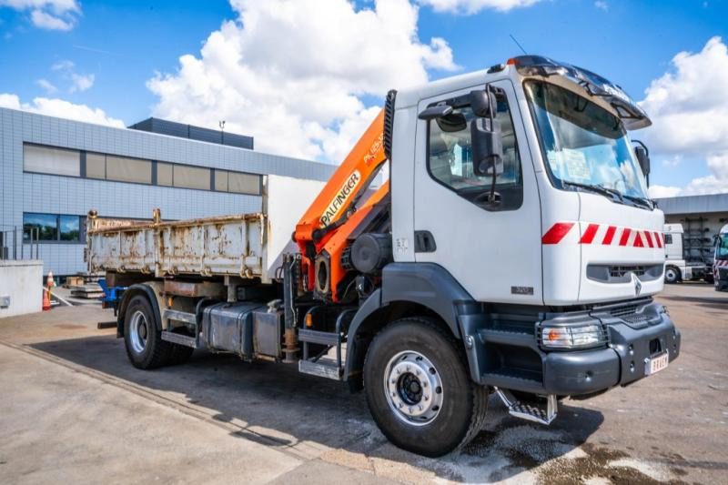 Φορτηγό ανατρεπόμενο, Φορτηγό με γερανό Renault KERAX 320 DCI +BIBENNE+PALFINGER 12Ton/m/2 EXT.: φωτογραφία 10