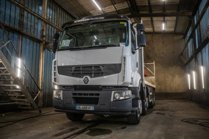 Renault KERAX 380DXI-8x4+PK18TM/3EXT - Φορτηγό με ανοιχτή καρότσα, Φορτηγό με γερανό: φωτογραφία 5 Renault KERAX 380DXI-8x4+PK18TM/3EXT - Φορτηγό με ανοιχτή καρότσα, Φορτηγό με γερανό: φωτογραφία 5