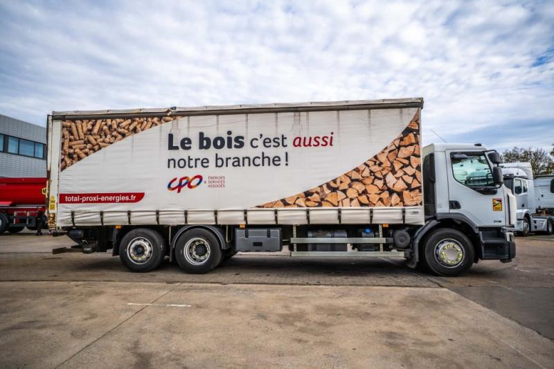 Renault PREMIUM 310 6X2 + Palfinger 2.5T - Φορτηγό μουσαμάς: φωτογραφία 3 Renault PREMIUM 310 6X2 + Palfinger 2.5T - Φορτηγό μουσαμάς: φωτογραφία 3