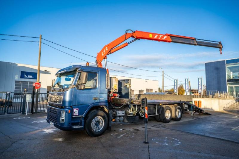 Volvo FM 300-6x2+FASSI 19t/m + 2EXT - Φορτηγό ρυμούλκησης: φωτογραφία 1 Volvo FM 300-6x2+FASSI 19t/m + 2EXT - Φορτηγό ρυμούλκησης: φωτογραφία 1
