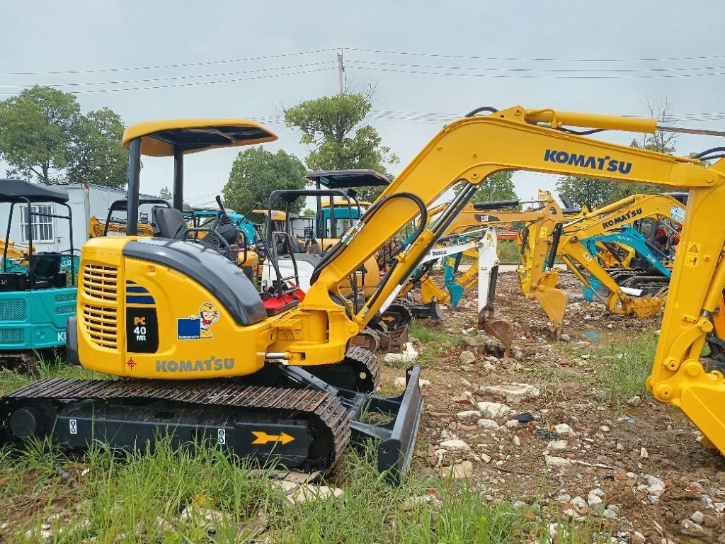 Komatsu PC 40 - Ερπυστριοφόρος εκσκαφέας: φωτογραφία 4 Komatsu PC 40 - Ερπυστριοφόρος εκσκαφέας: φωτογραφία 4