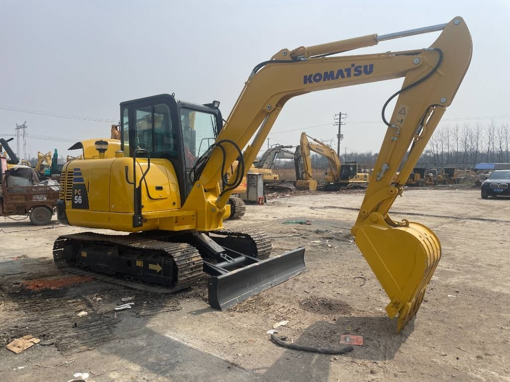 Komatsu PC 56 - Μίνι εκσκαφέας: φωτογραφία 2 Komatsu PC 56 - Μίνι εκσκαφέας: φωτογραφία 2