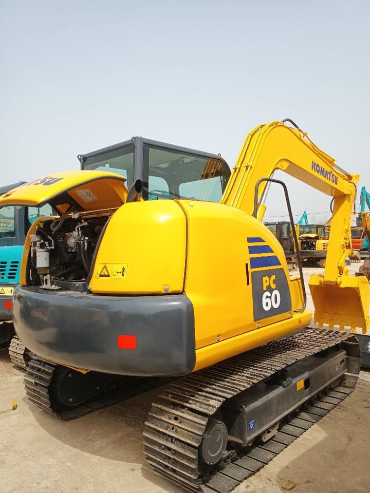 Komatsu PC 60 - Ερπυστριοφόρος εκσκαφέας: φωτογραφία 3 Komatsu PC 60 - Ερπυστριοφόρος εκσκαφέας: φωτογραφία 3
