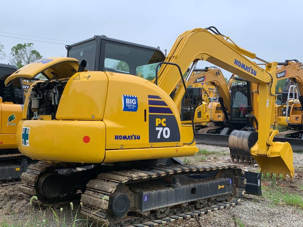 Komatsu PC 70 - Μίνι εκσκαφέας: φωτογραφία 1 Komatsu PC 70 - Μίνι εκσκαφέας: φωτογραφία 1